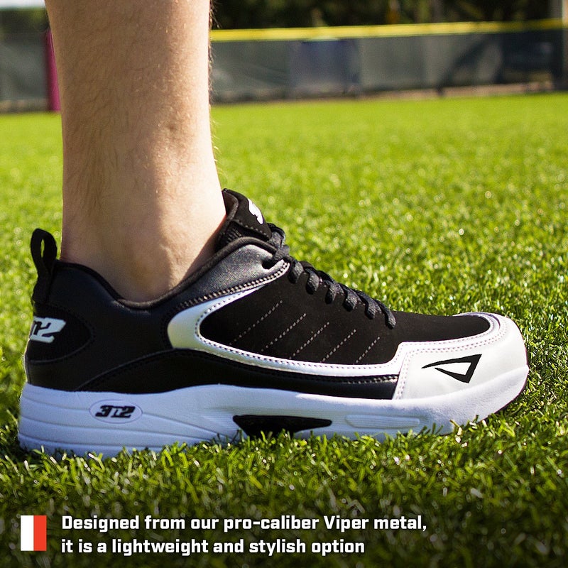 3N2 Men's Viper Turf Trainer, Black, 10 - Image 4